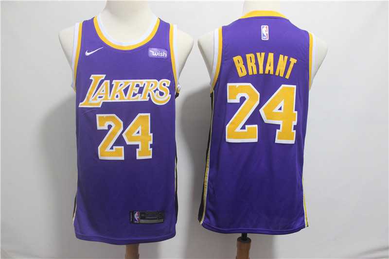 Lakers 24 Kobe Bryant Purple 2018 19 Nike Swingman Jersey,We sell and wholesale Lakers 24 Kobe Bryant Purple 2018 19 Nike Swingman Jersey on line form chian!